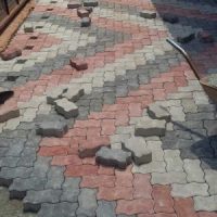 60mm 80mm plain, black or red pavers and paving services in Harare Zimbabwe